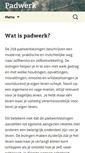 Mobile Screenshot of padwerk-psychologie-en-spiritualiteit.info
